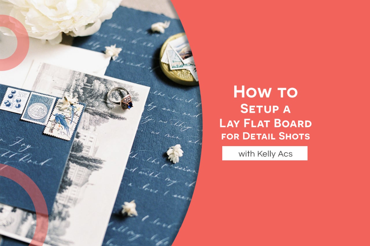 How to Setup a Lay Flat Boards for Detail Shots