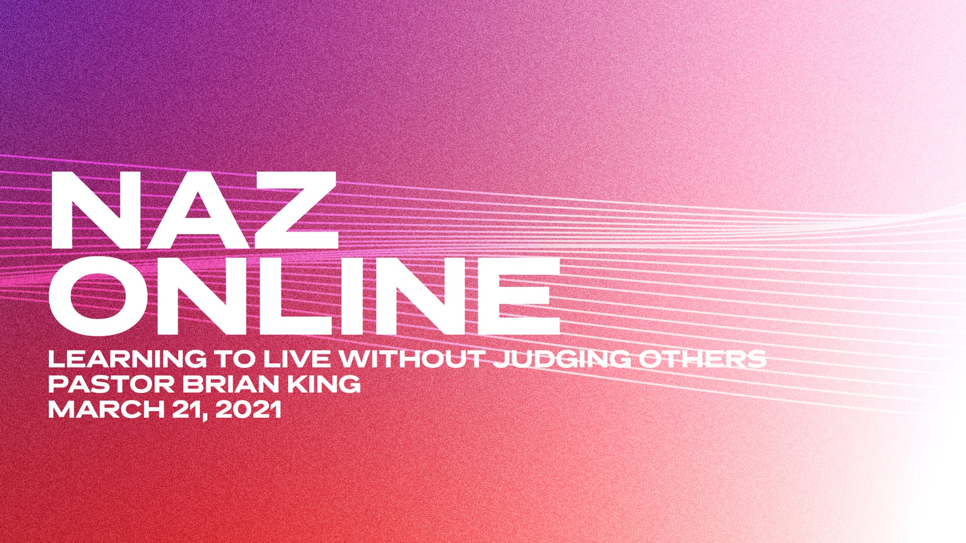 Good & Beautiful Life, Part 2 | Learning To Live Without Judging Others