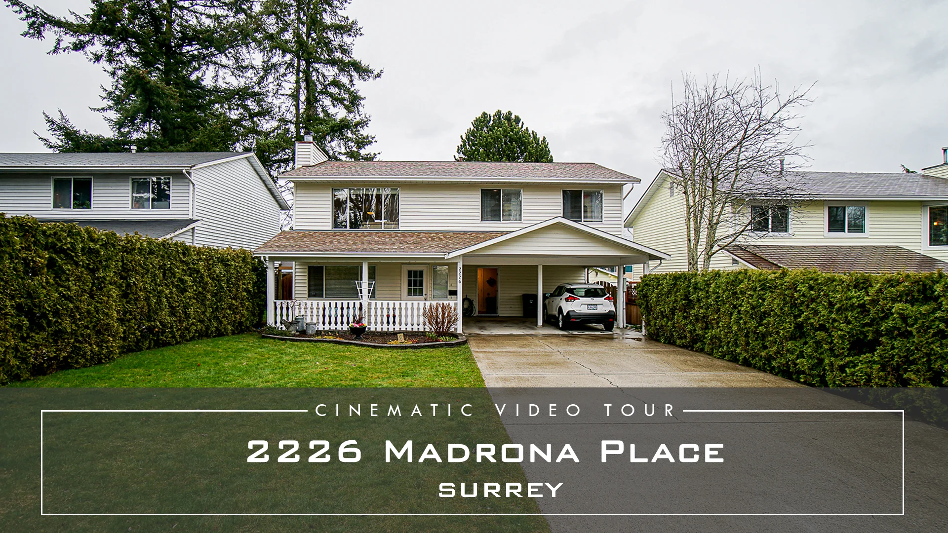 2226 Madrona Place, Surrey for OMNI Real Estate Real Estate HD Video
