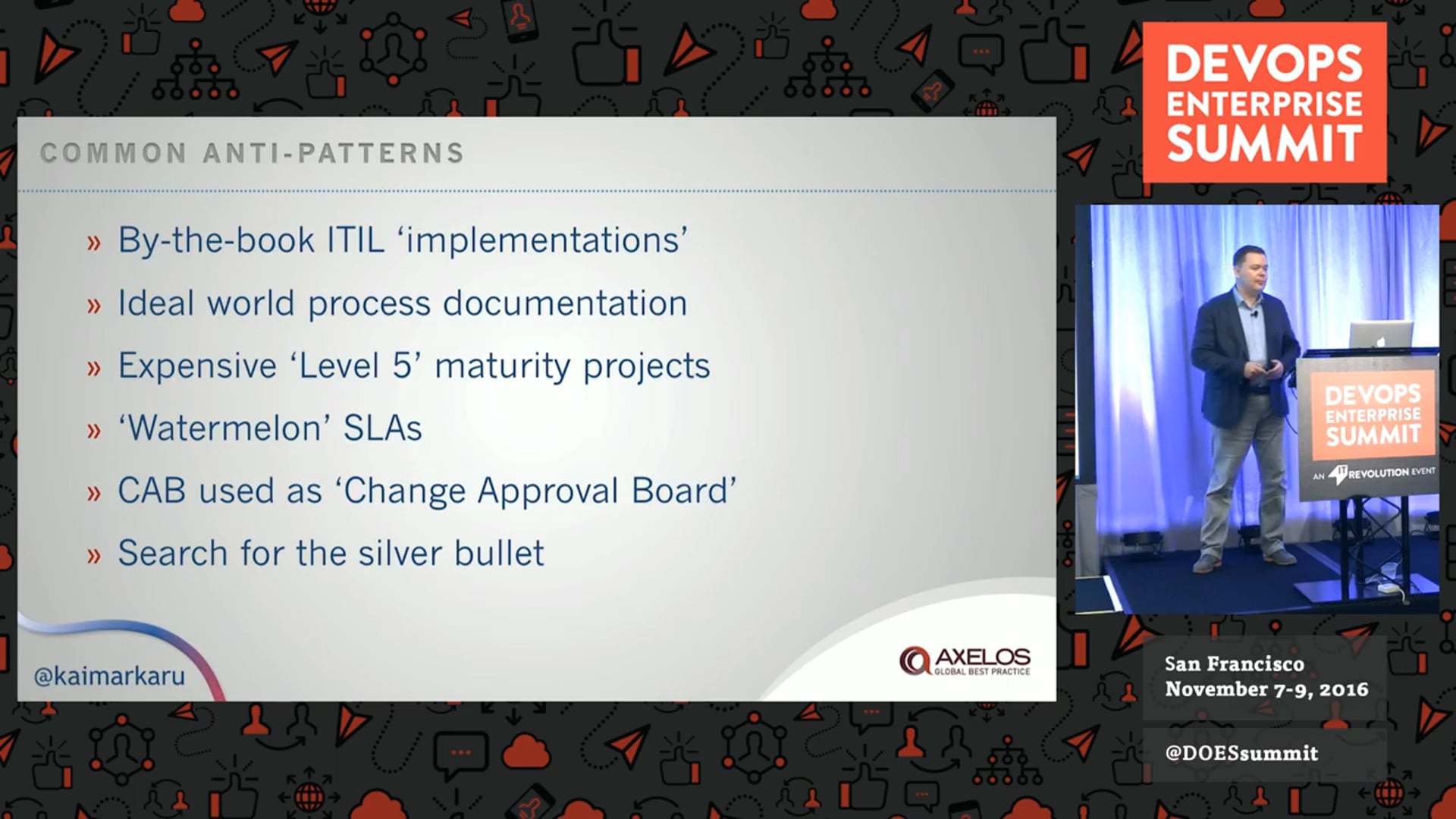 ITIL. You keep using that word.