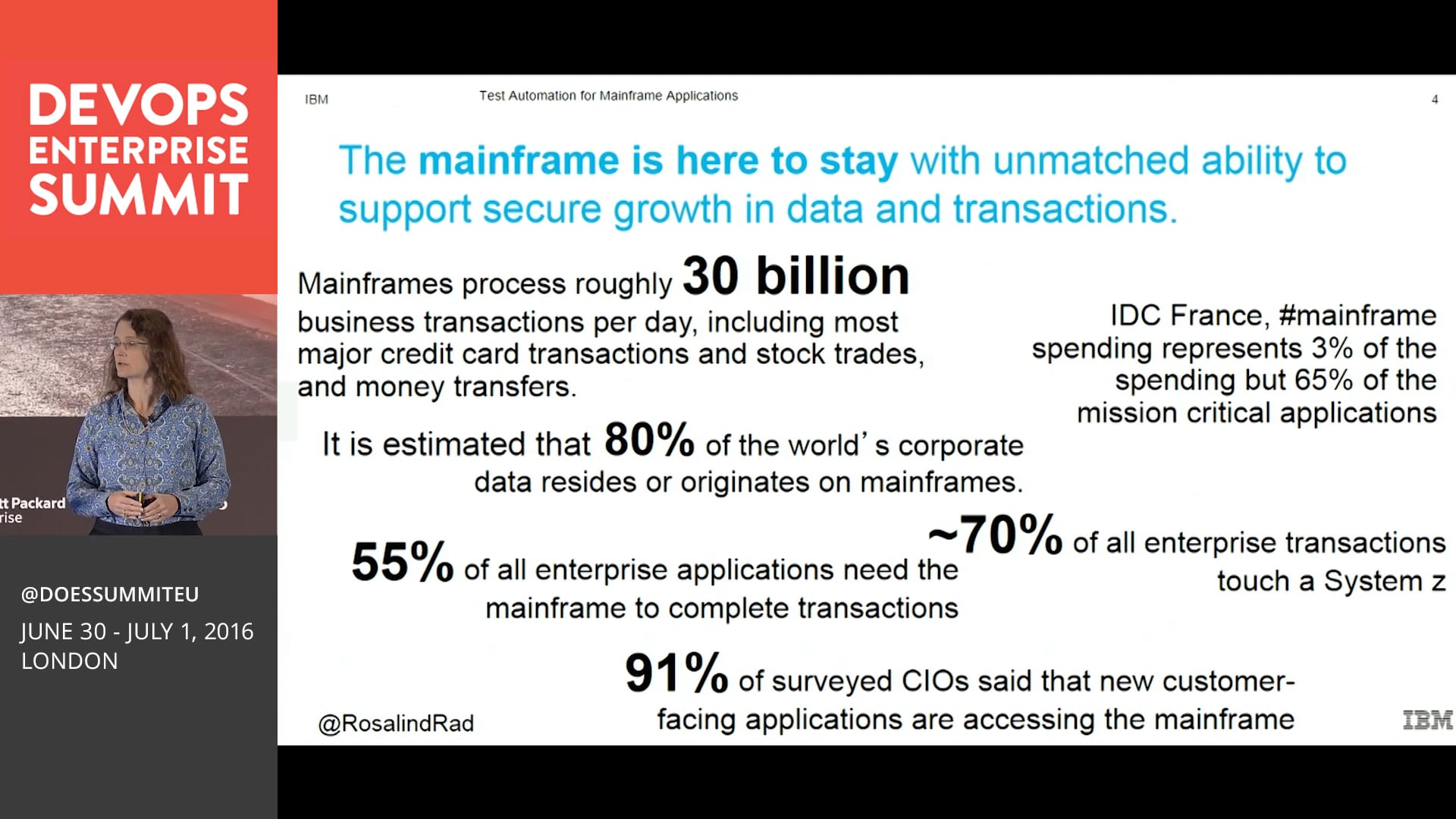Test Automation For Mainframe Applications