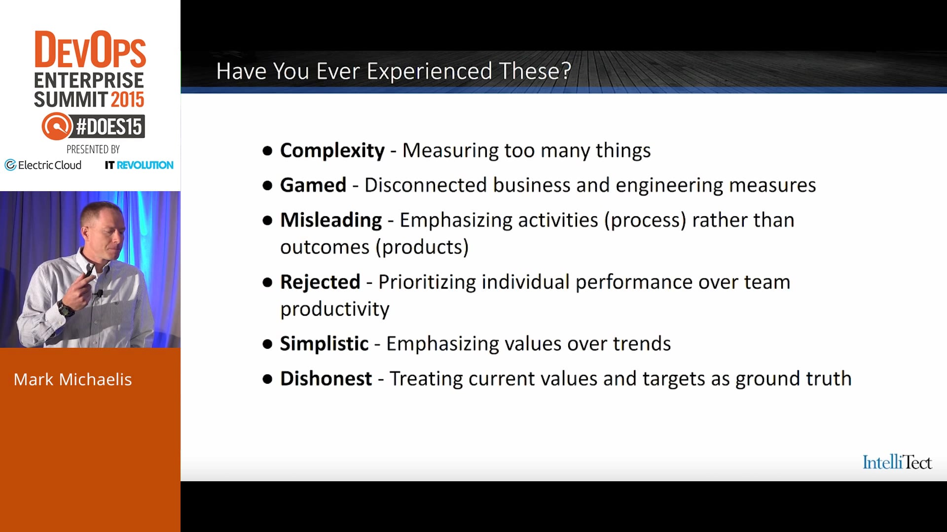 Metrics that Matter