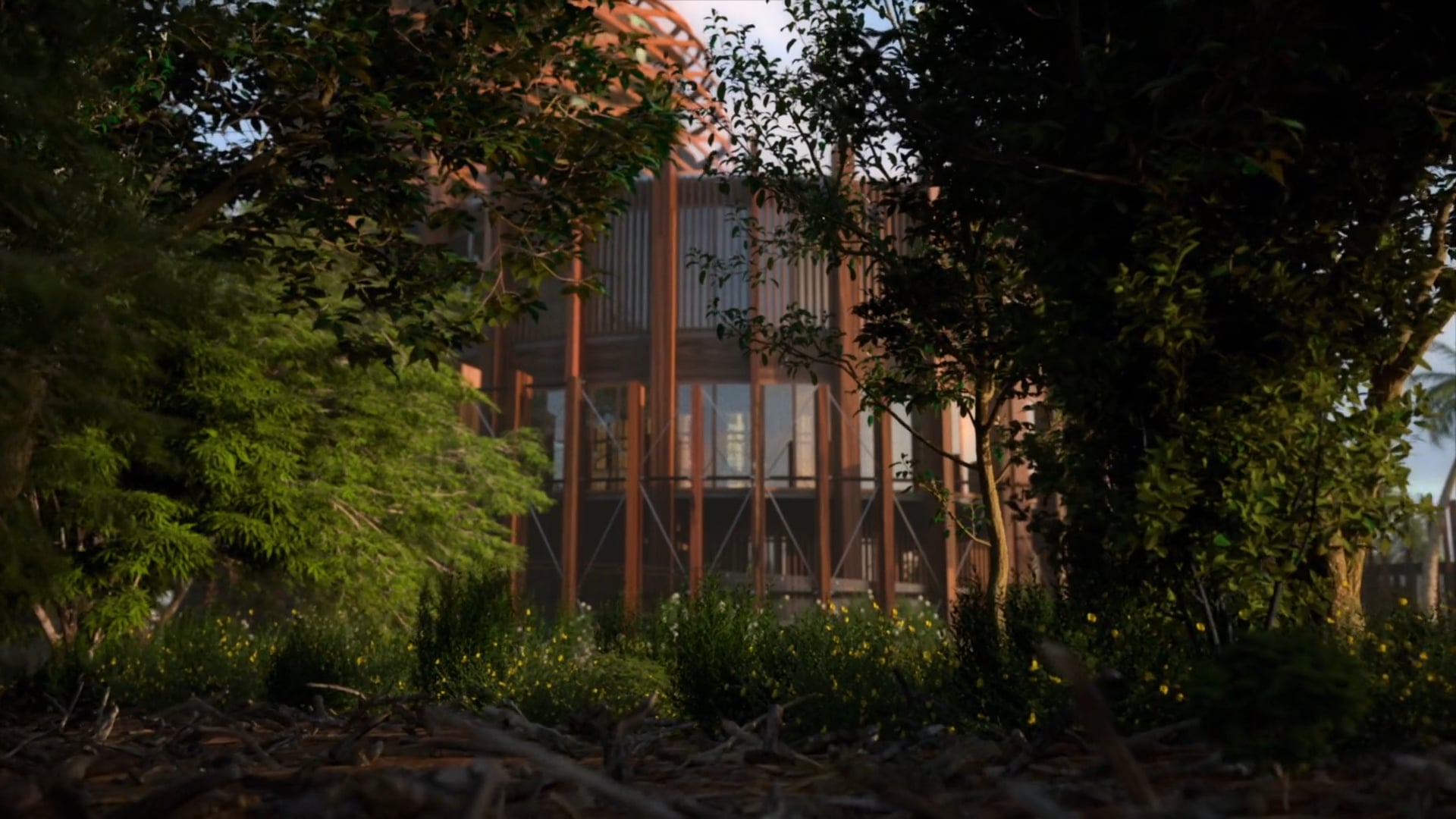 3D ArqViz  "El Templo"  Computer-Generated Imagery