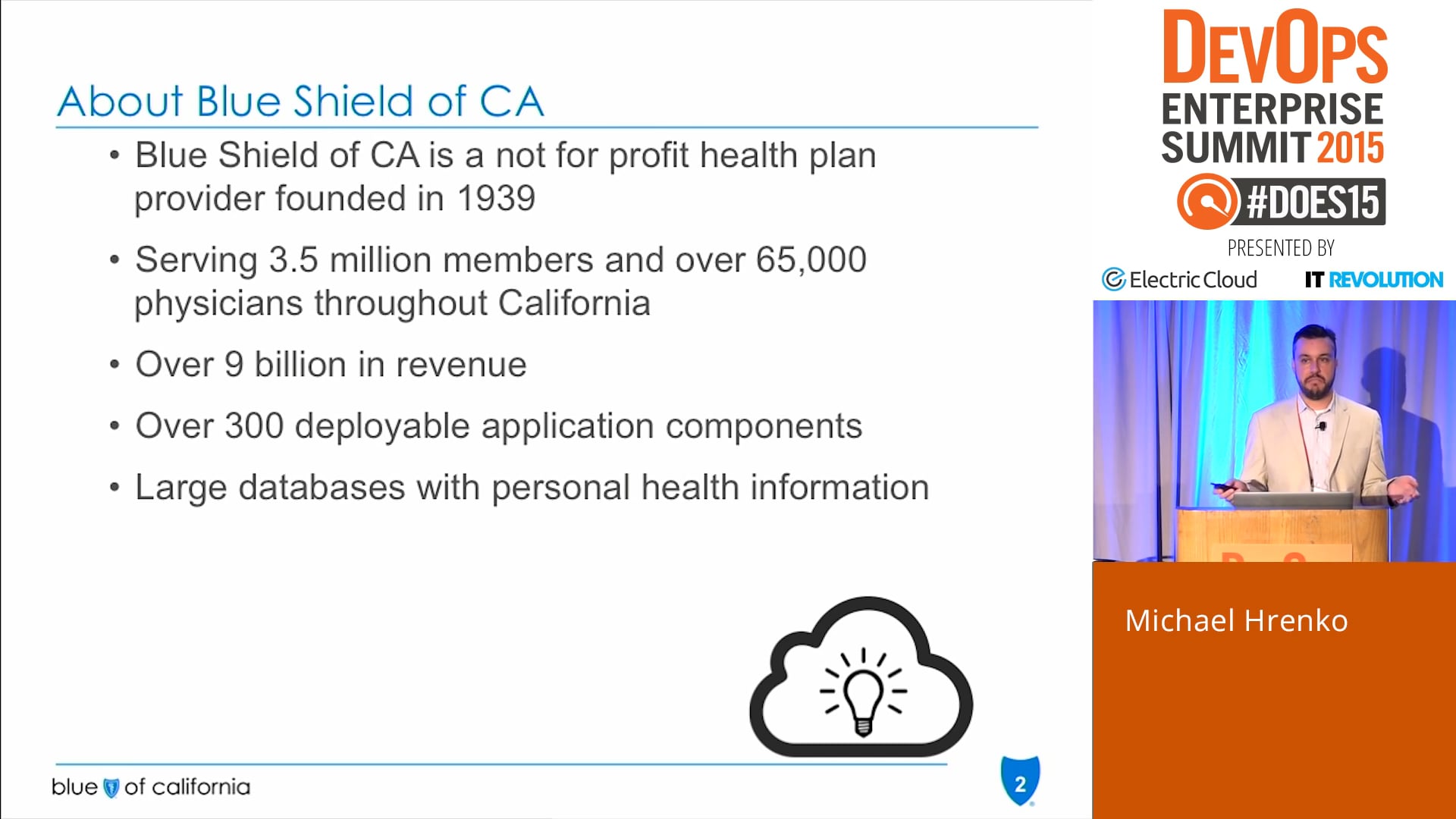DevOps Insured By Blue Shield of California