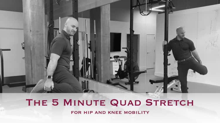 5 minute quad workout hot sale