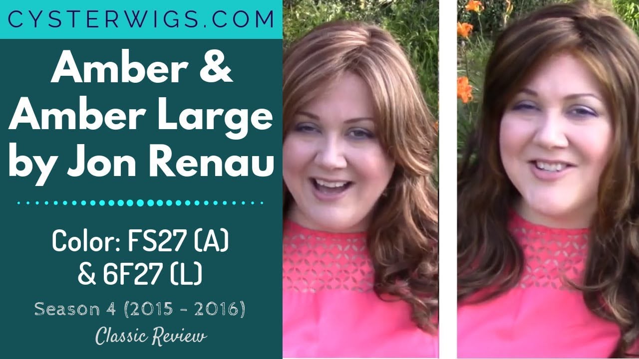 CysterWigs Wig Review Amber Amber Large by Jon Renau Colors FS27 A 6F27 L S4E235 2016