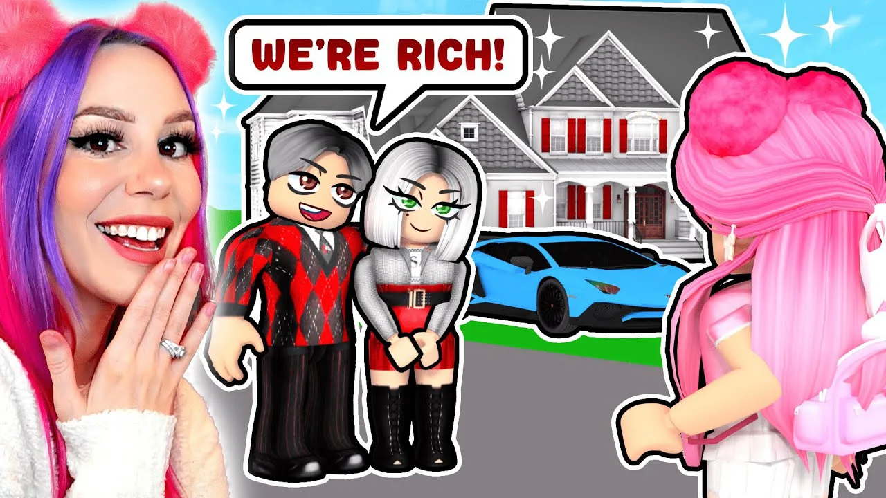 How to turn into a RICH E-GIRL in Roblox Brookhaven NEW UPDATE! 