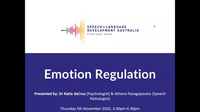 Legacy SALDA Webinar – Emotion Regulation