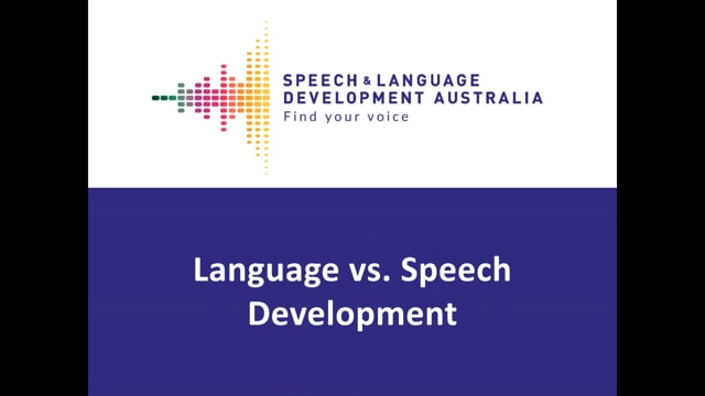 Legacy SALDA Webinar – Speech vs Language