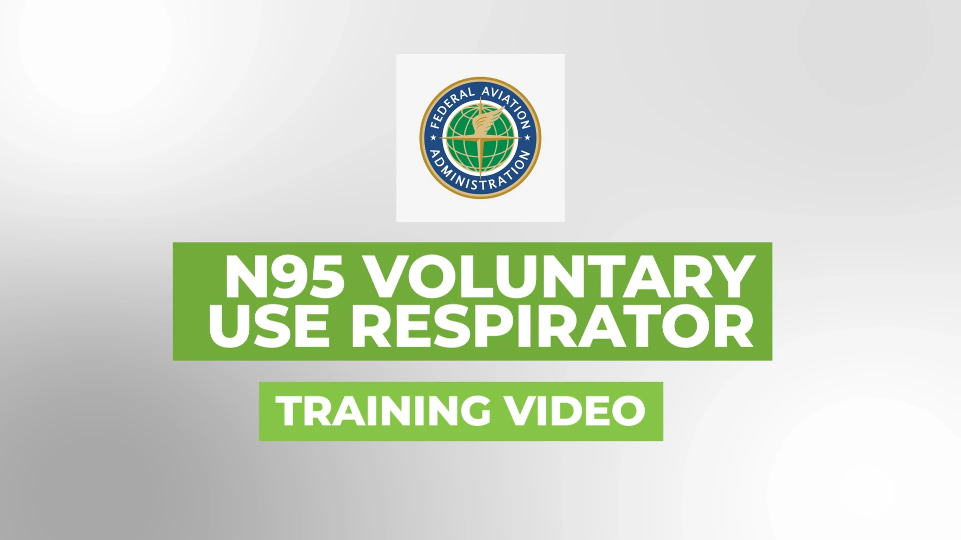N95 Mask N95 Voluntary use Respirator Training Video on Vimeo