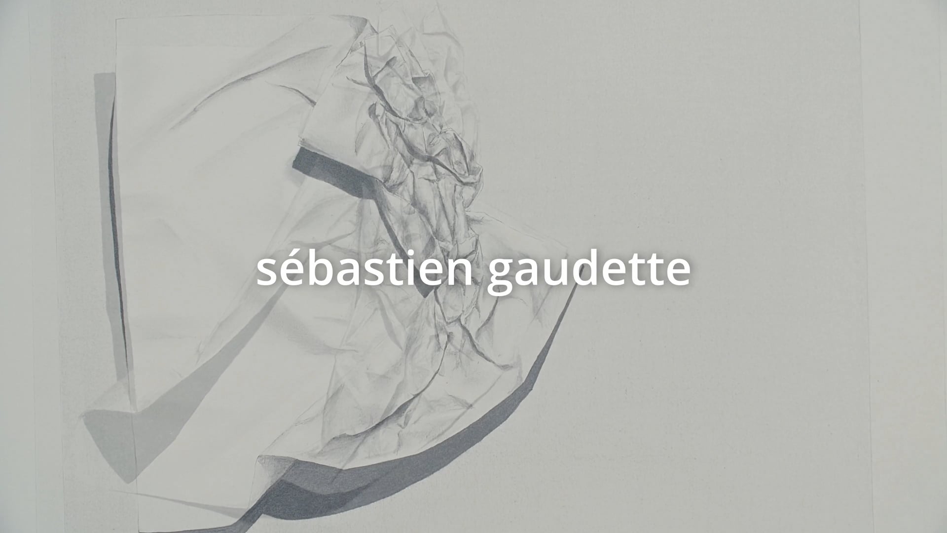 Sébastien Gaudette - Le lexique des lignes troubles / The Lexicon of Blurry Lines
