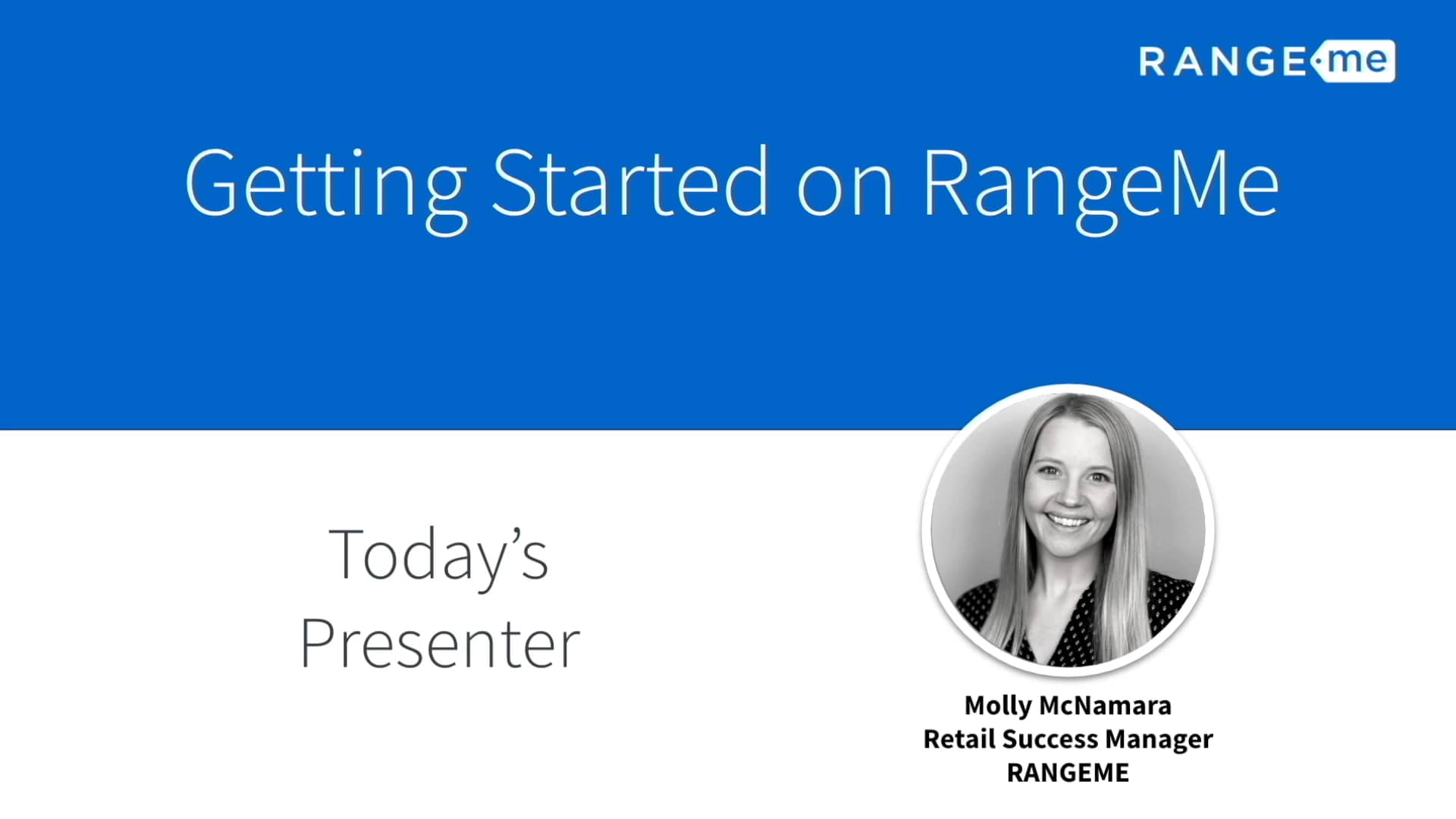 Getting Started on RangeMe inar on Vimeo