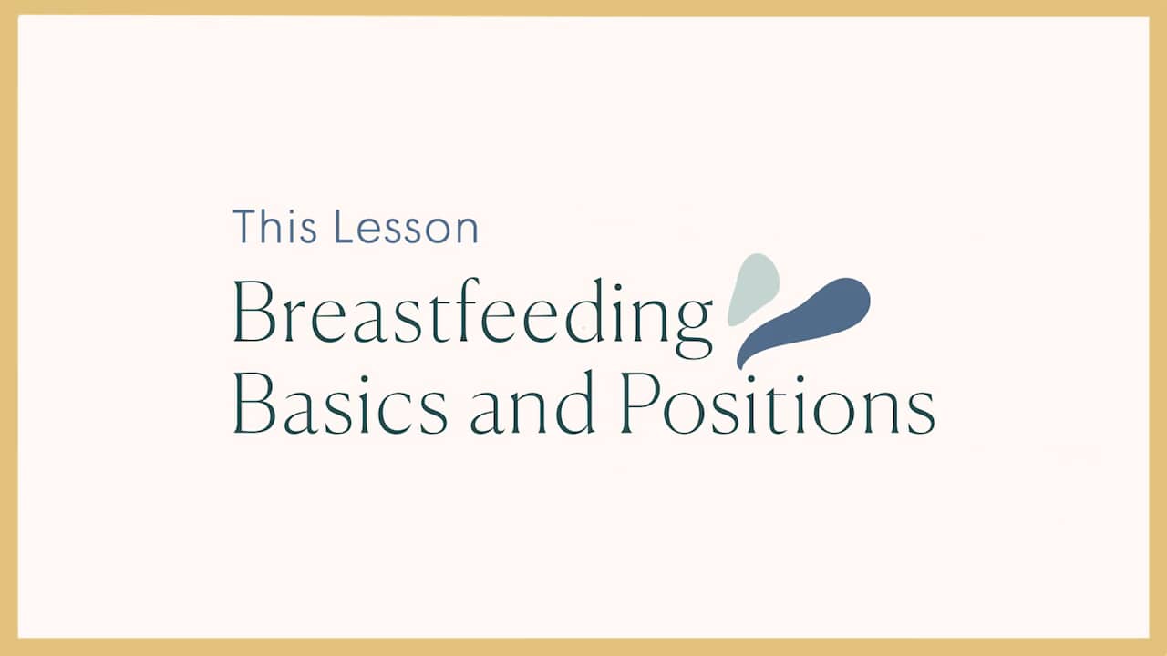 Breastfeeding Positions on Vimeo