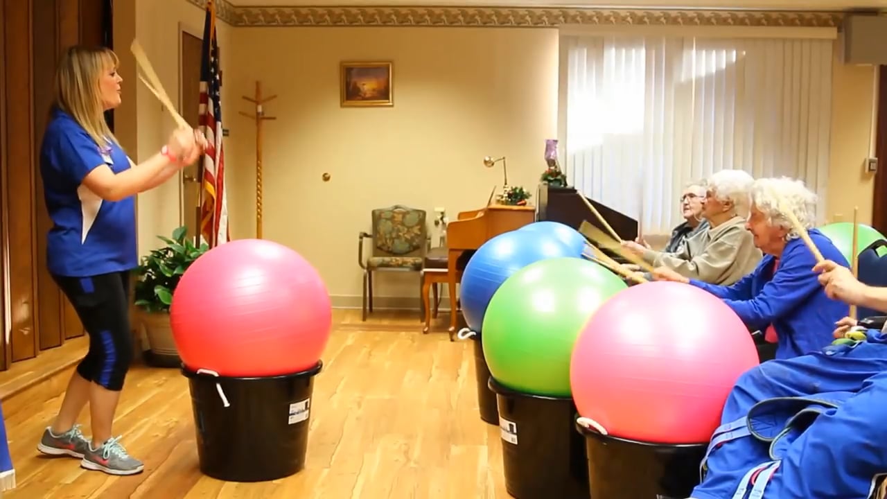 Parkinson's Disease Drums Alive helps beat it Good Samaritan