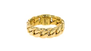 14kt Yellow Gold Curb-Link Ring
