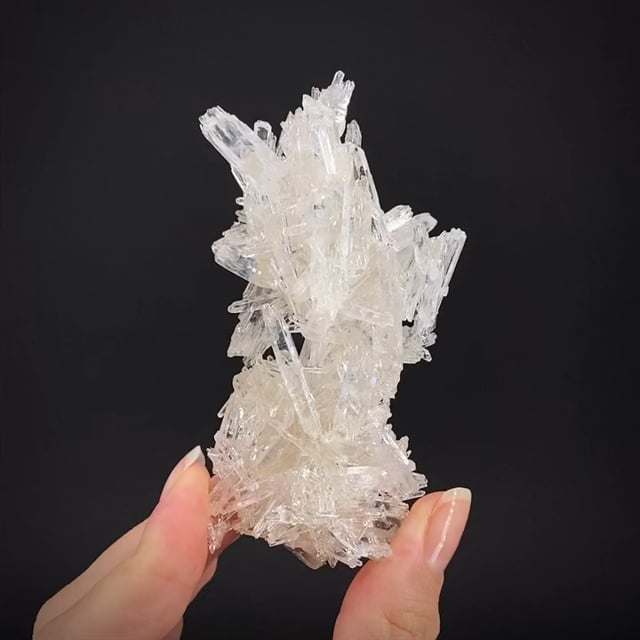 Quartz (solution quartz) | Jeffrey Quarry, Jeffrey, Pulaski Co