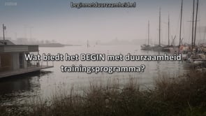 Wat biedt het BEGIN met duurzaamheid trainingsprogramma? Presentatie.