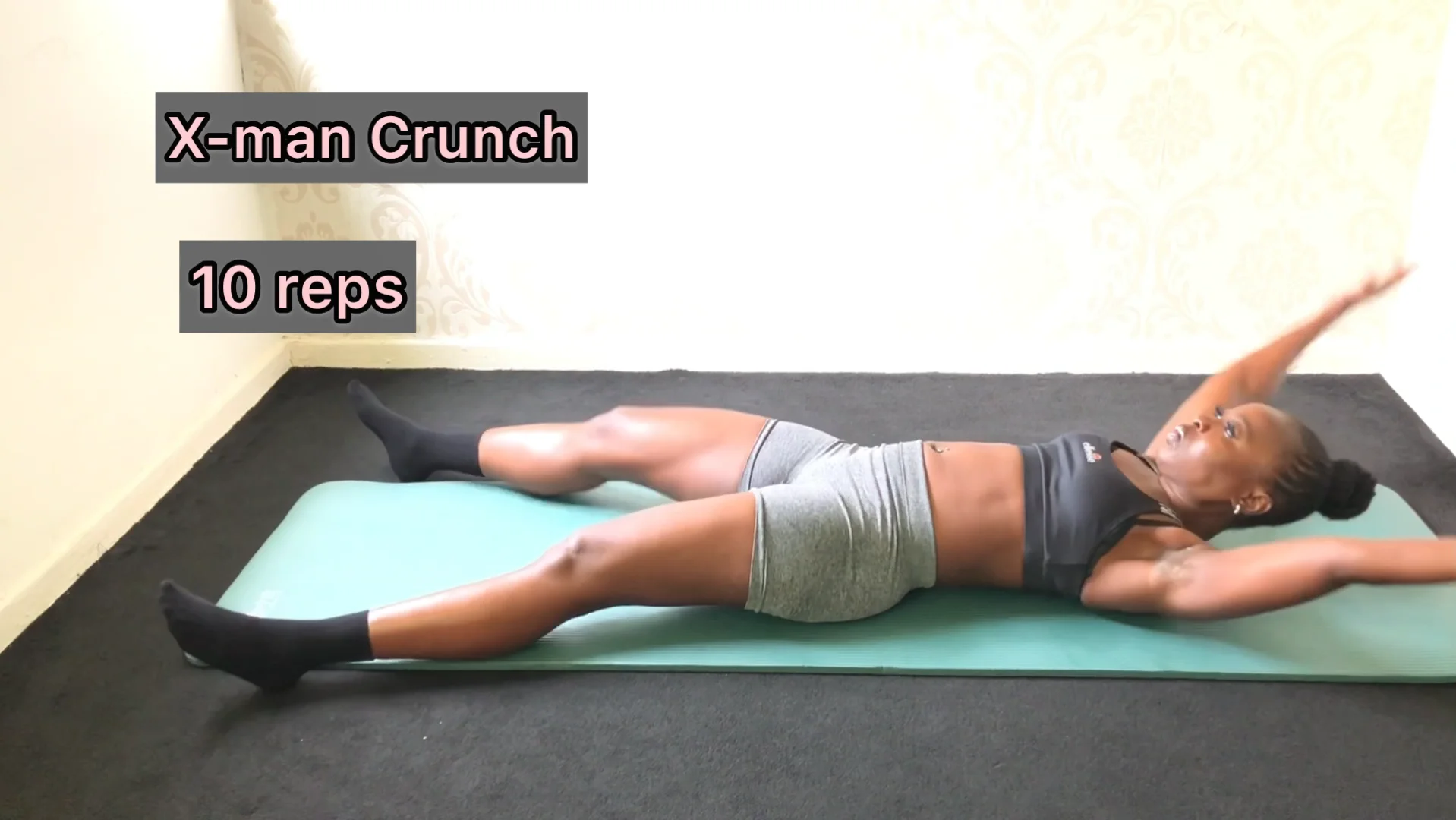 X man crunch online exercise