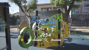 Elf Hamlet J234 legepladser traditionelle redskaber legehuse video