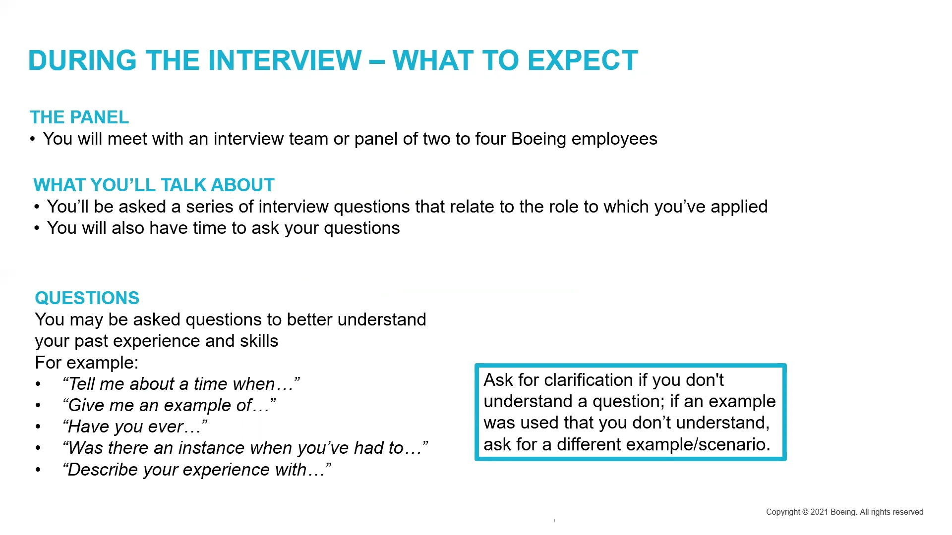 Interview Tips on Vimeo