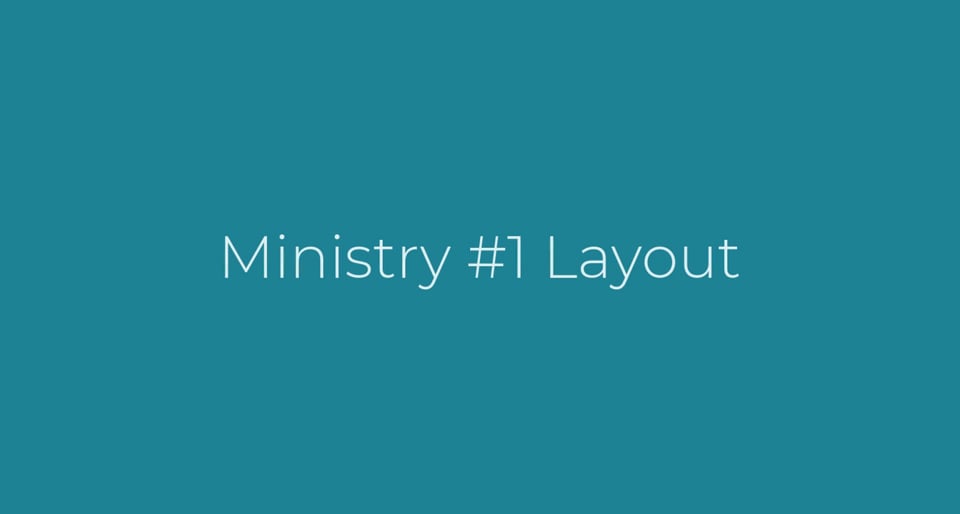 Ministry #1 Layout Tutorial