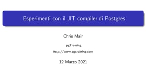 postgresql