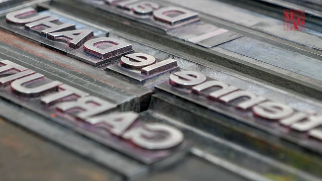 Aperçu de la vidéo : Typographe