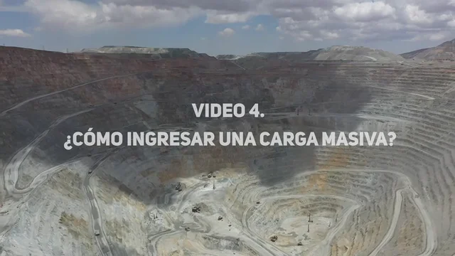 Video 4: ¿Cómo ingresar una carga masiva? on Vimeo