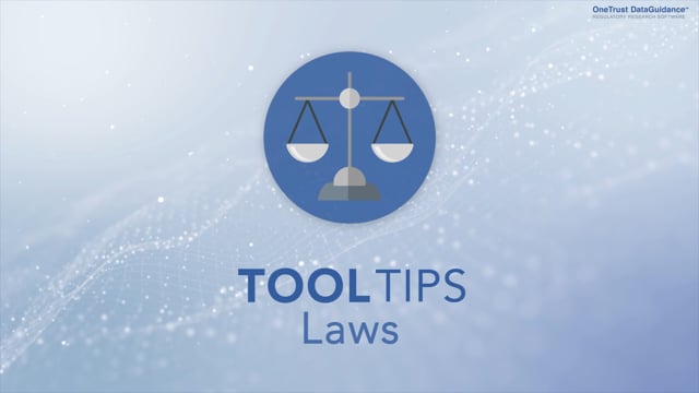 Tool Tips: Laws