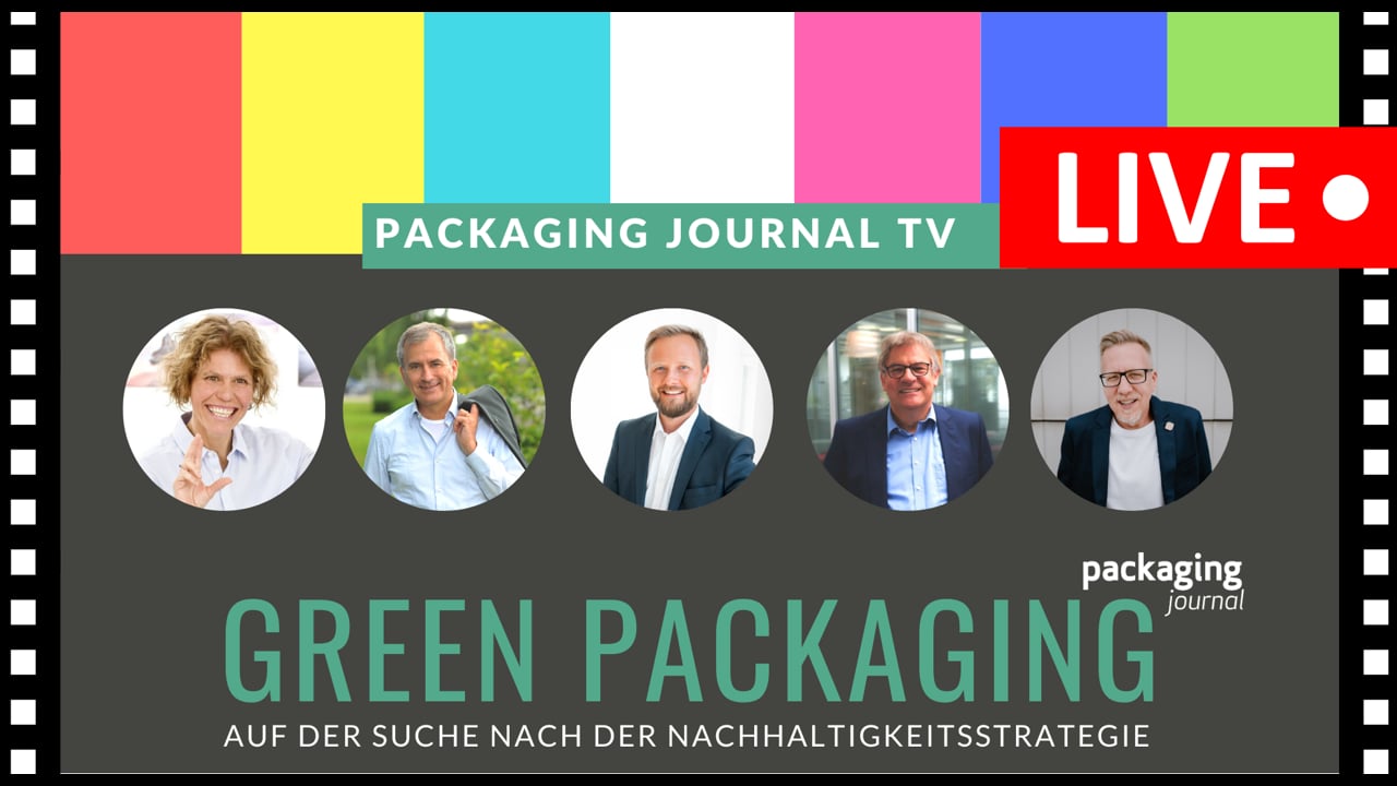 packaging journal TV LIVE #1 - Green Packaging - Auf der Suche nach der Nachhaltigkeitsstrategie