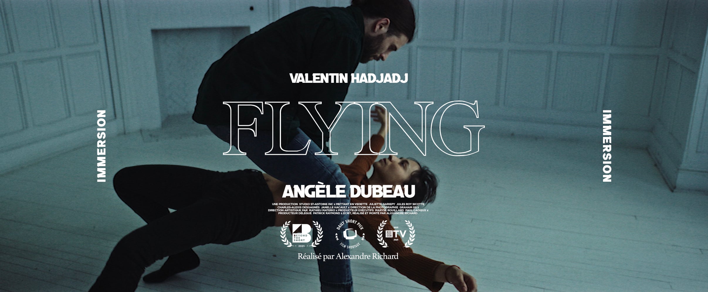 VALENTIN HADJADJ x FLYING x ANGÈLE DUBEAU (Official Music Video)