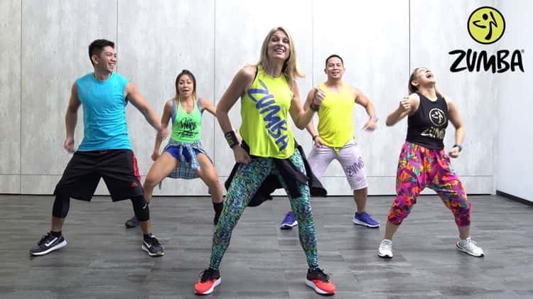 Zumba dance aerobic workout best sale 40 minutes