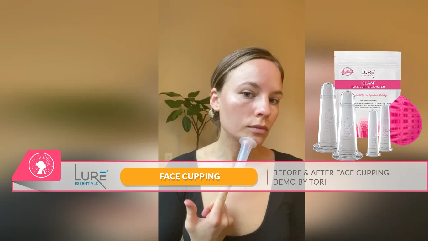 Before & After Face Cupping Demo by Tori on Vimeo
