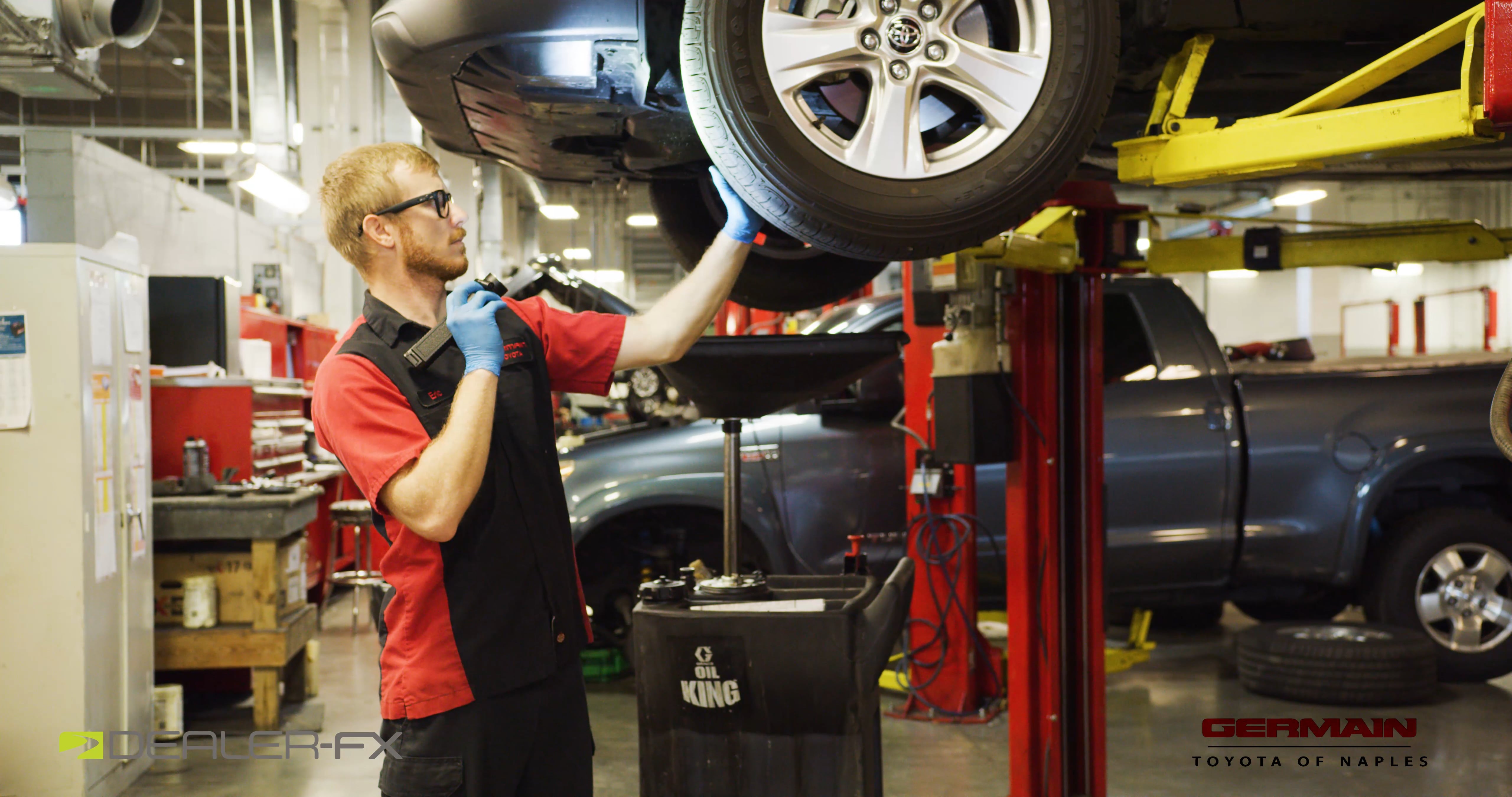 DEALER-FX Sponsored Germain Toyota of Naples Service Department ...