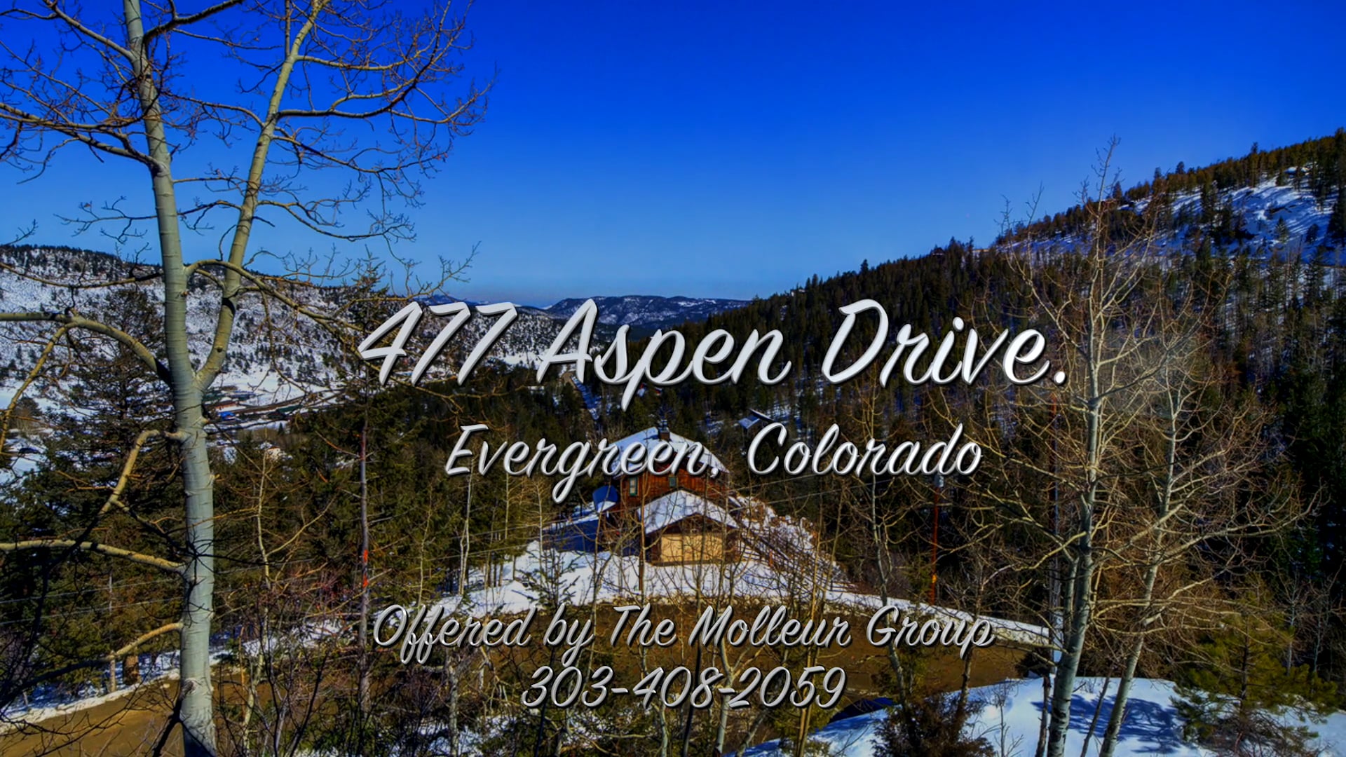 477 Aspen Drive. Evergreen, CO on Vimeo