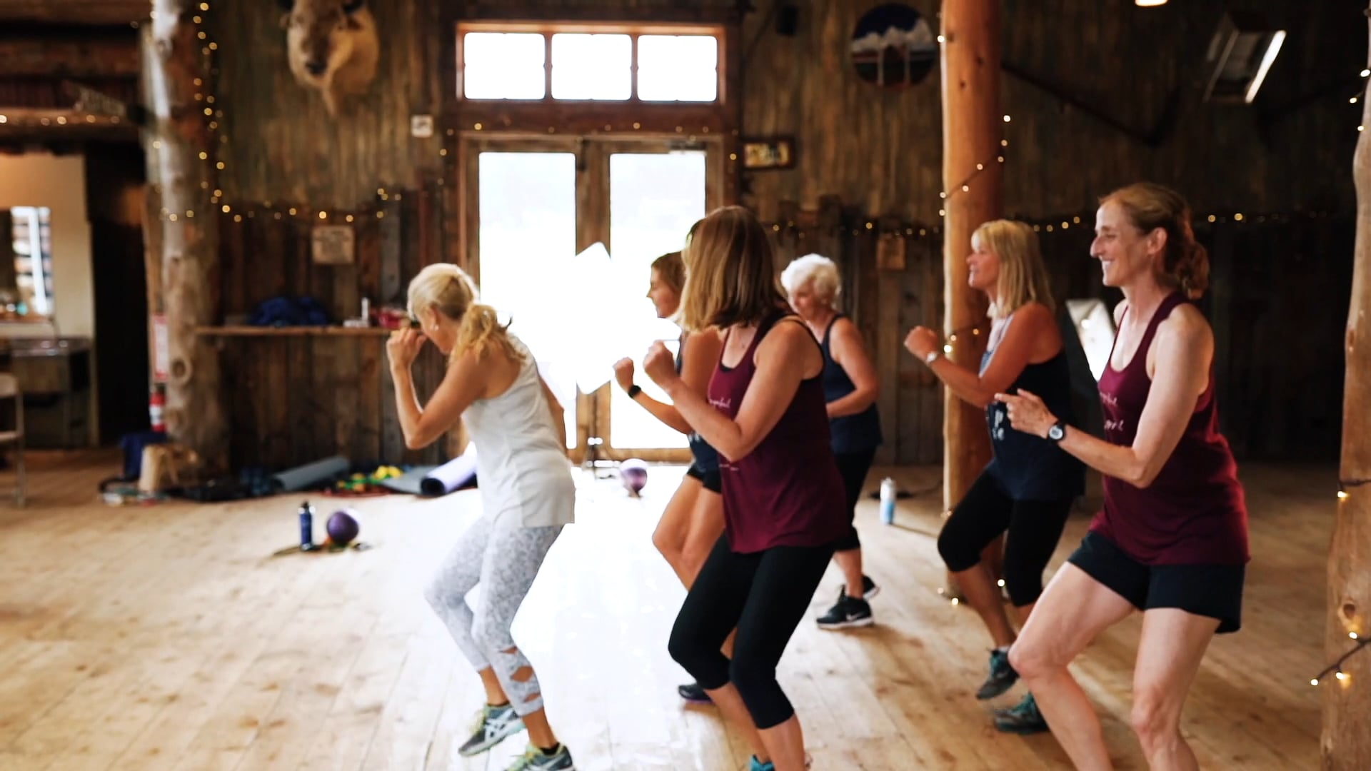 Lower Body Workout In The Barn on Vimeo