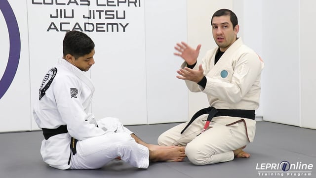Butterfly Guard Escape to Folding Pass to Side Control