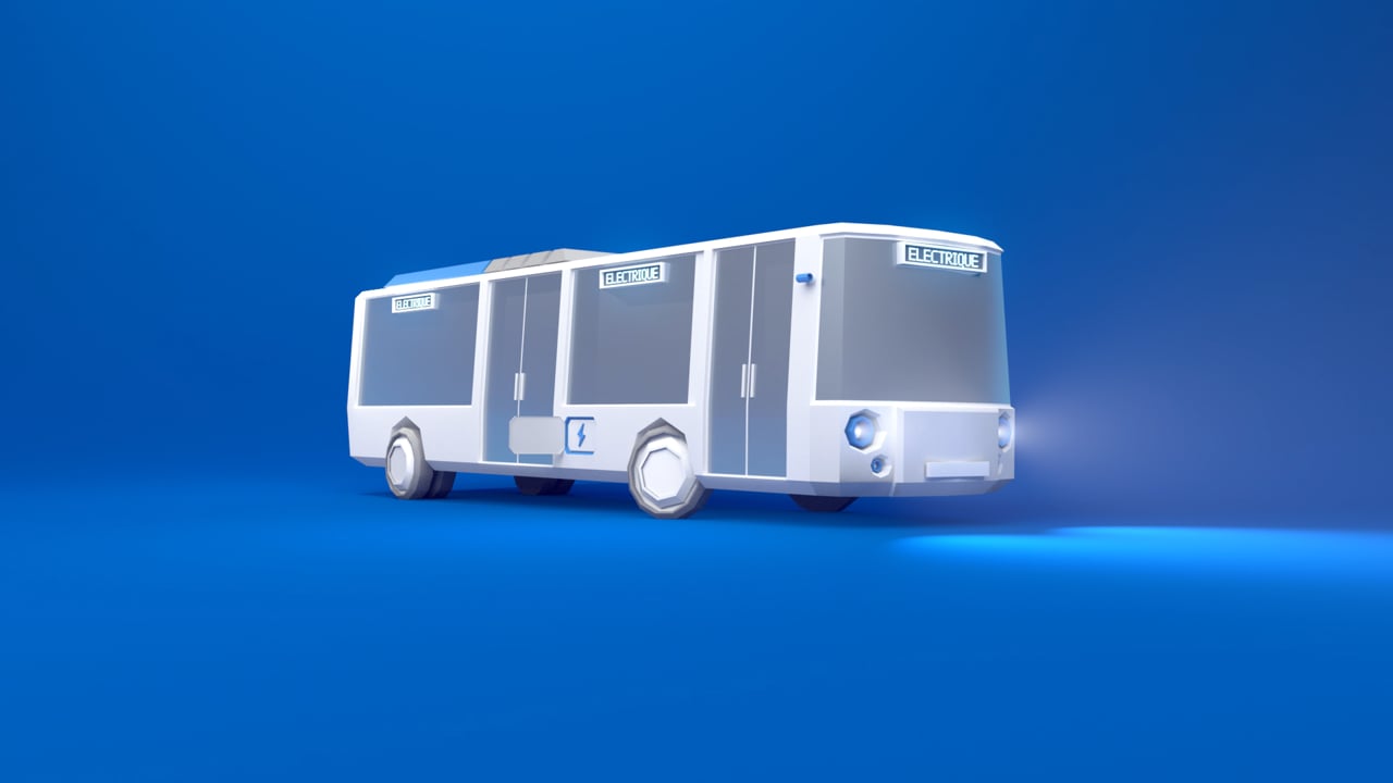 EDF - Low Poly Bus