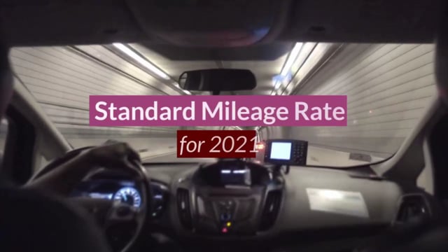 Standard Mileage Rate 2021
