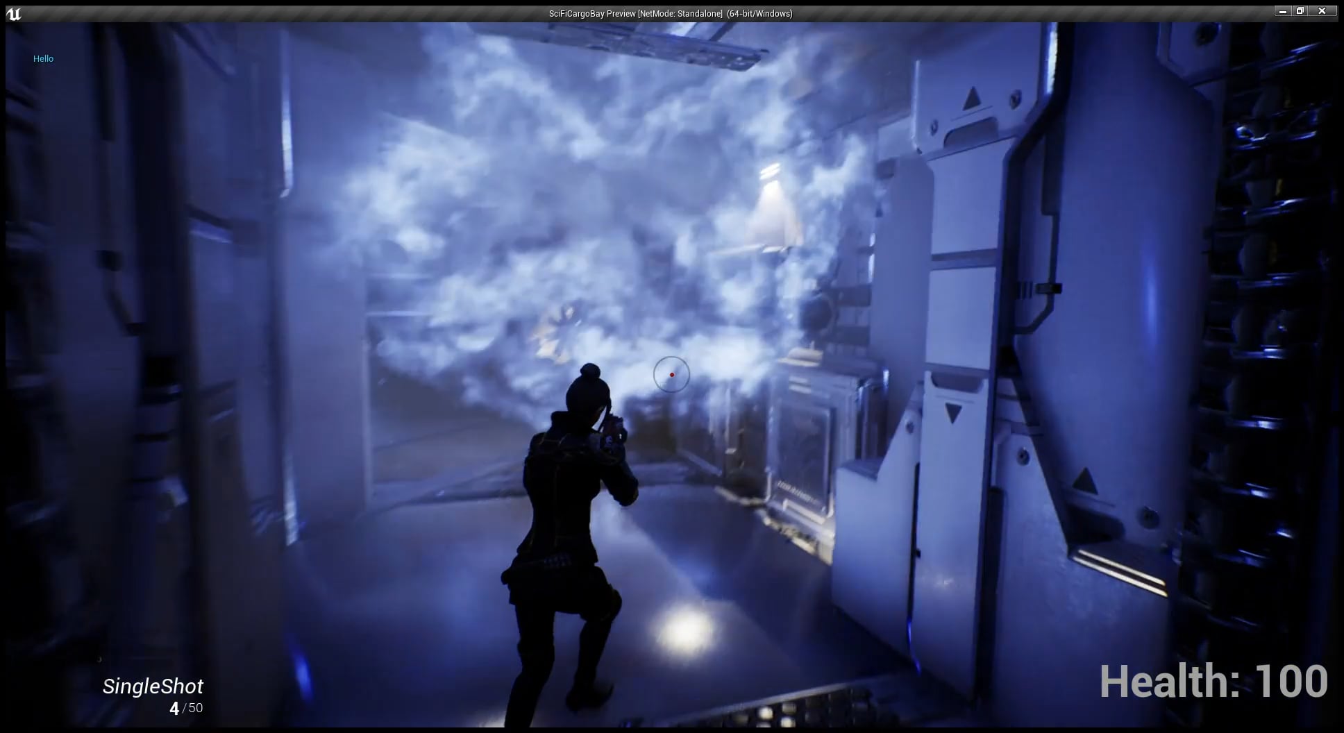 Wwise Unreal Project: ScifiCargoBay Demo