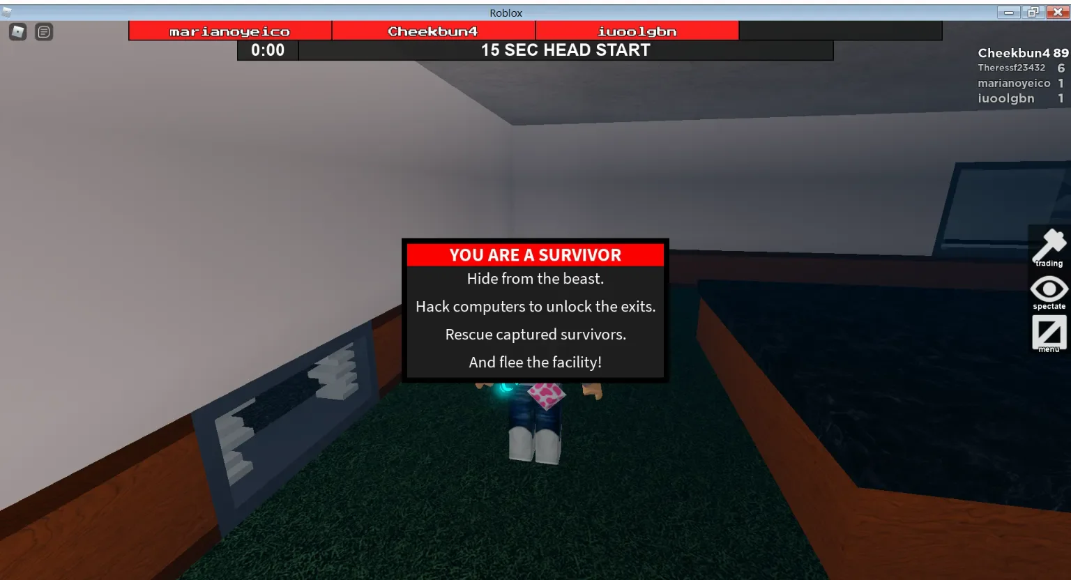 Clip: Roblox Flee The Facility - Was I Camping?