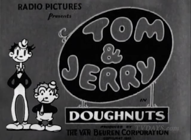 tom and jerry black and white tv