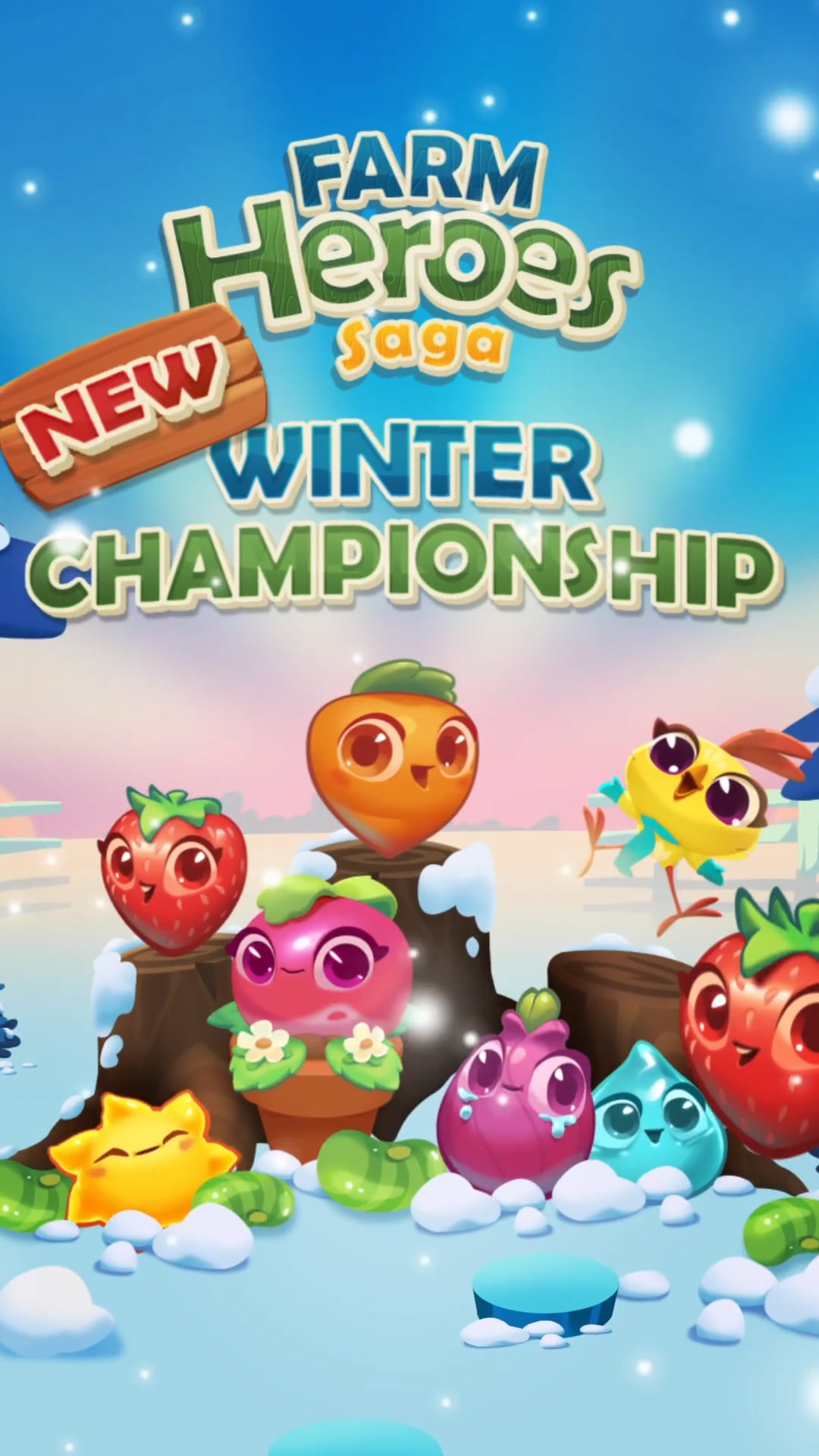 Farm Heroes Saga - Winter Challenge Video