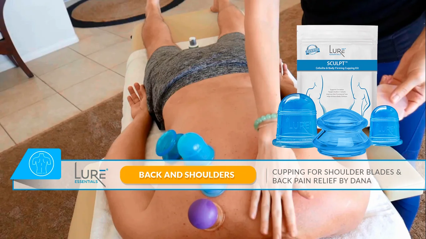 Cupping for Shoulder Blades & Back Pain Relief by Dana on Vimeo