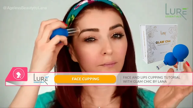Glam Chic Face & Eyes Cupping Set - Blue