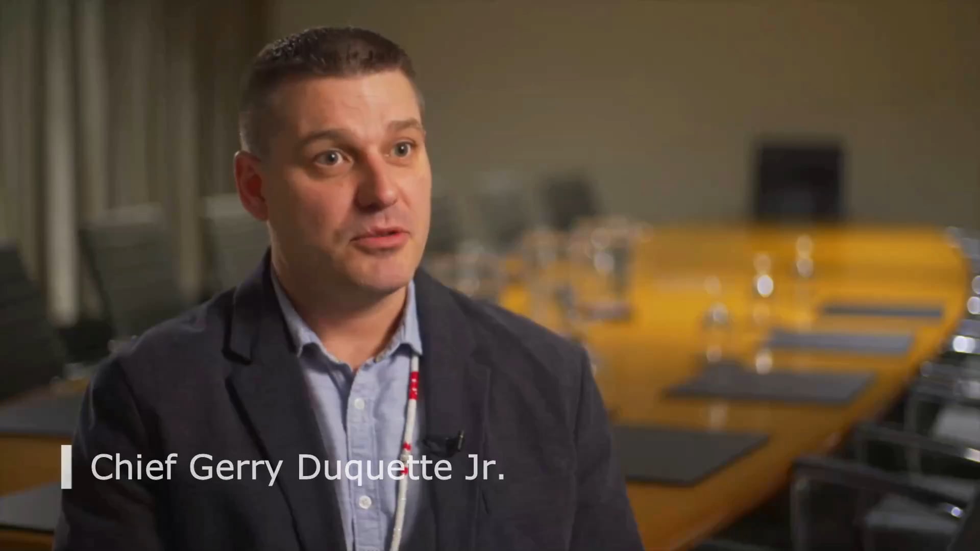 Sharing the Framework Agreement experience: Chief Gerry Duquette Jr.