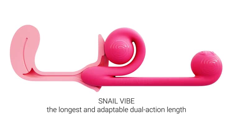 SNAIL VIBE the world s first synchro stimulation vibrator