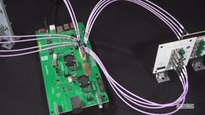 56 Gbps PAM4 SI Evaluation Kit Demonstration - Samtec AcceleRate HP