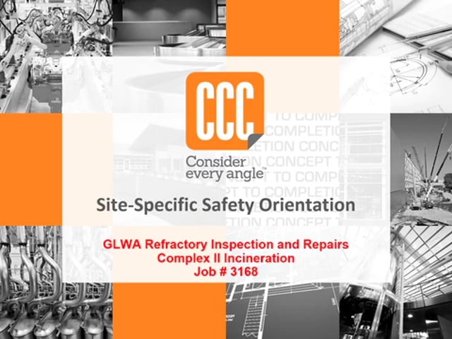 3168 Refractory Inspection and Repairs - Complex II Incineration Site Specific Safety Orientation.mp4