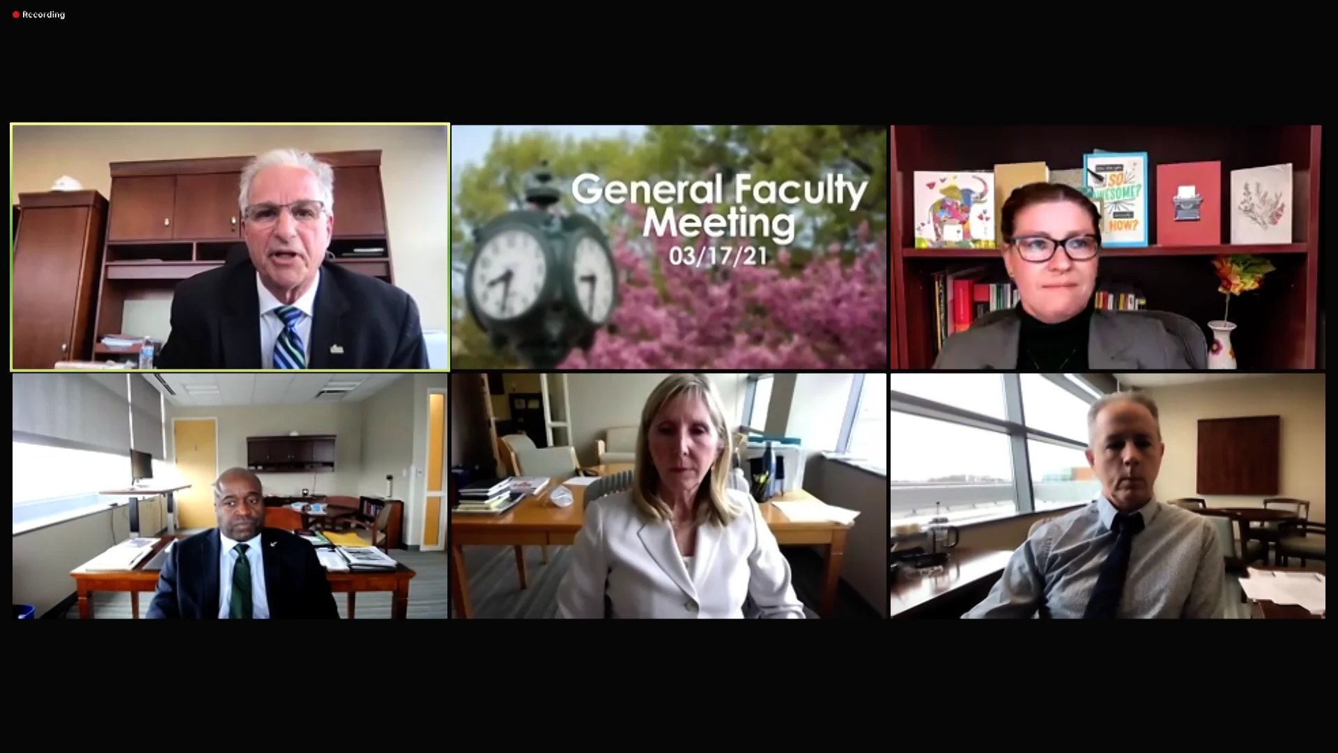 General Faculty Meeting Part 2 on Vimeo
